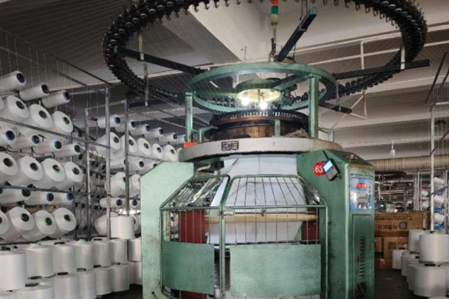 Gri kumaş üretim modeli-yüksek ayak tek taraflı