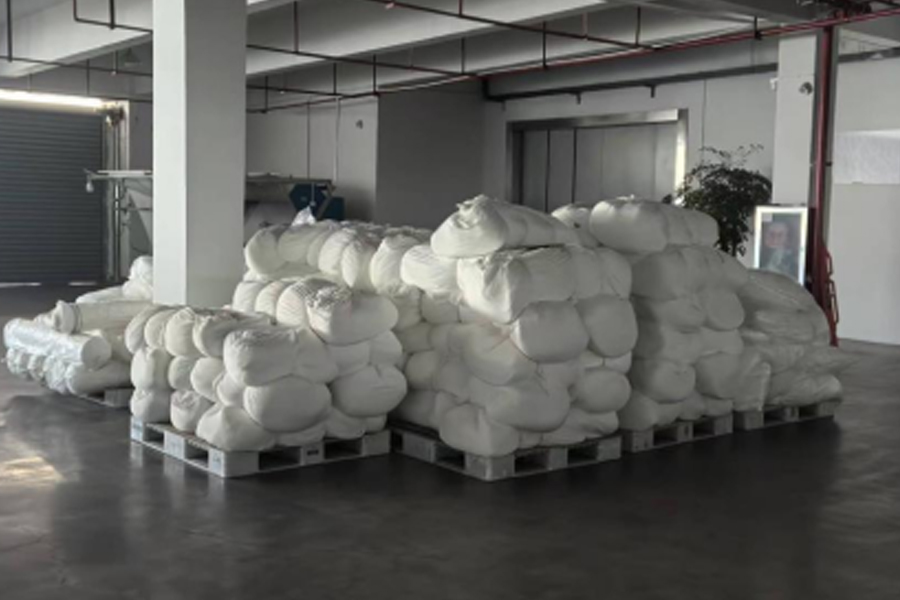 Gri kumaş üretimi-gri kumaş geçiş alanı