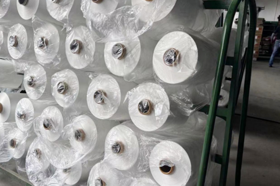 DTY üretim-yarı mamul alanı