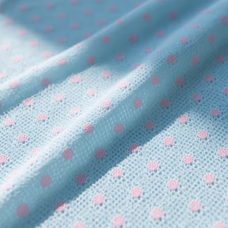 Nokta örgü Birdseye kumaş