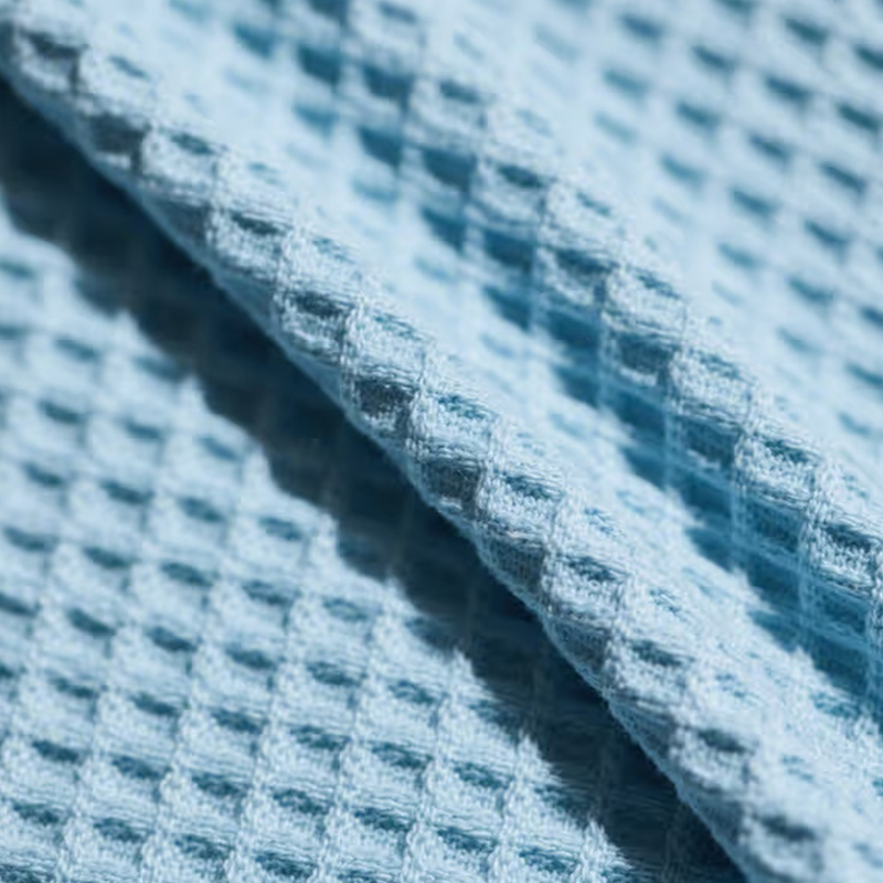 Waffle örgülü konforlu kumaşlar